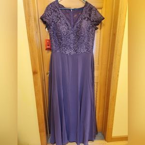 Dusty Purple Bridesmaid or Mother of the Bride Dress